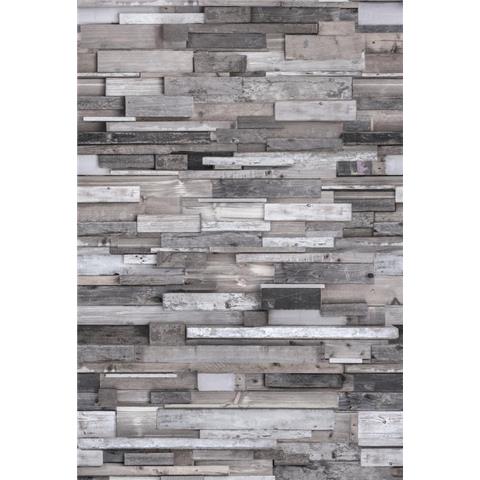 Grandeco One Roll Wall Mural Wooden Block EP6002