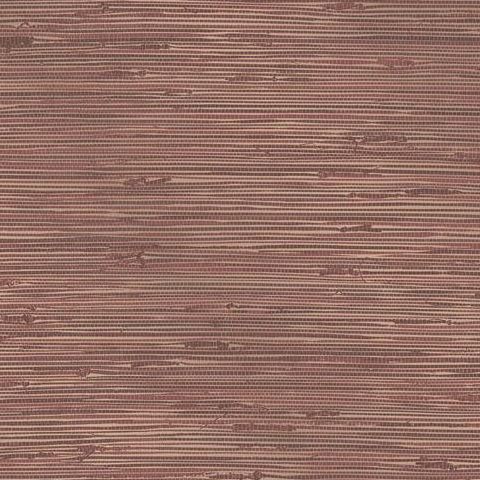 Kenneth James Insignia Seagrass Style Wallpaper FD24417 Burnt Sienna