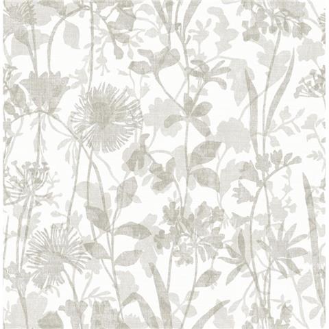 A Street Prints Scott Living II Wallpaper Aubree Floral 26281 Natural