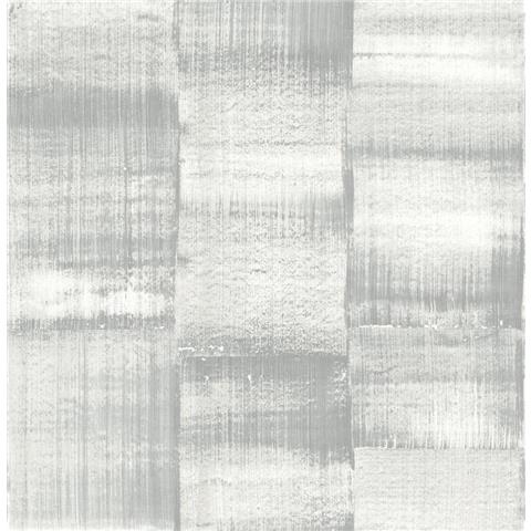 A Street Prints Scott Living II Wallpaper Rowan Abstract Block 26284 Silver