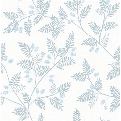 A Street Prints Georgia Wallpaper Ardell Sprig 26602 Blue