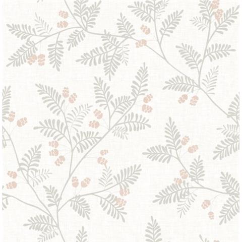 A Street Prints Georgia Wallpaper Ardell Sprig 26604 Pink