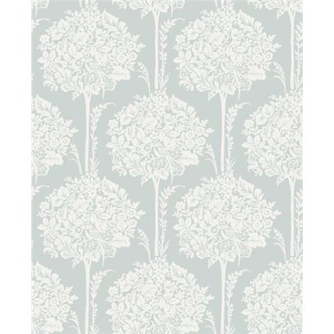 A Street Prints Georgia Wallpaper Zaria Bird in the Bush 26222 Blue