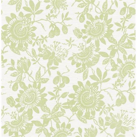 A Street Prints Georgia Wallpaper Helen Floral 26628 Green