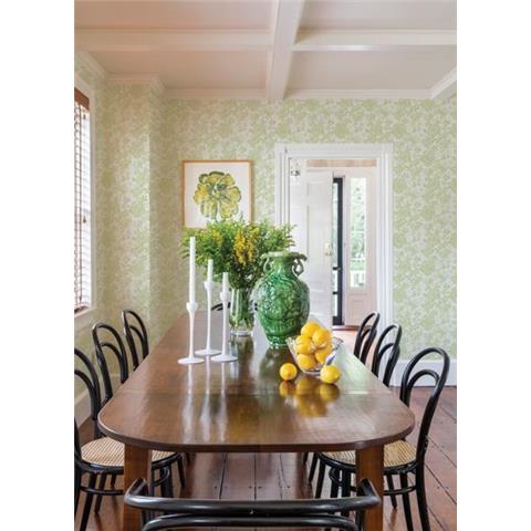 A Street Prints Georgia Wallpaper Helen Floral 26628 Green