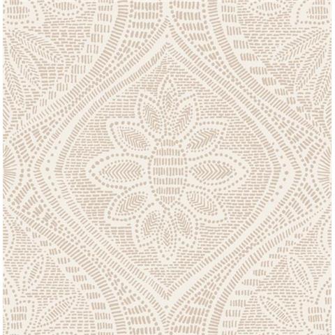 A Street Prints Georgia Wallpaper Scout Damask 26640 rose