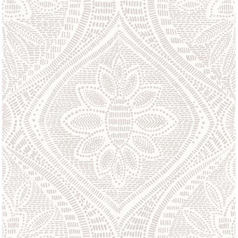 A Street Prints Georgia Wallpaper Scout Damask 26641 Heather