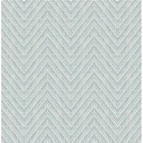 A Street Prints Georgia Wallpaper Glynn Herringbone 26649 Blue