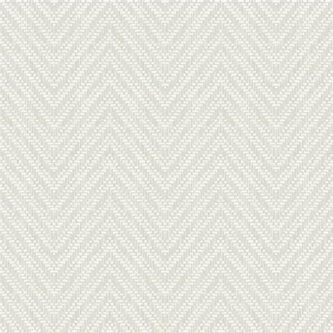 A Street Prints Georgia Wallpaper Glynn Herringbone 26651 Off White