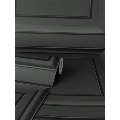 Fine Decor Distinctive Wood Panel Wallpaper FD43001 Raven