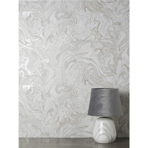 Fine Decor Marble Wallpaper FD43056 Grey