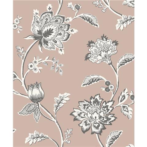Fine Decor Juliette Floral Wallpaper FD43451 Pink