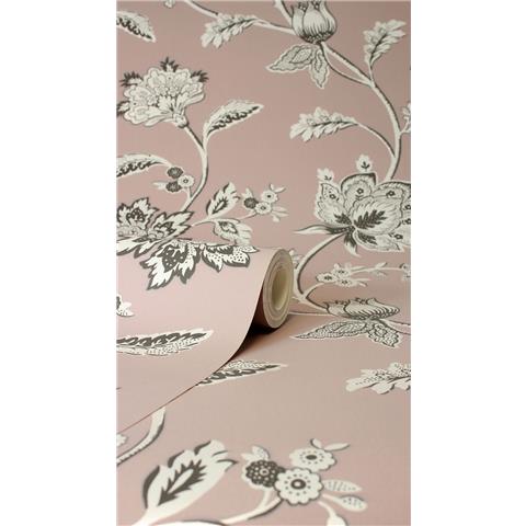 Fine Decor Juliette Floral Wallpaper FD43451 Pink