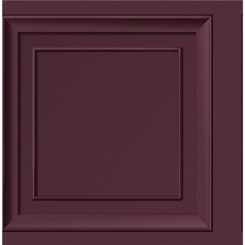 Fine Decor Distinctive Wood Panel Wallpaper FD43468 Mulberry
