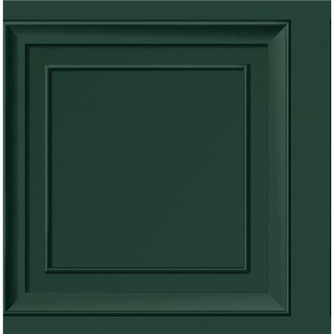 Fine Decor Distinctive Wood Panel Wallpaper FD43469 Emerald