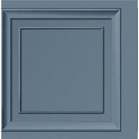 Fine Decor Distinctive Wood Panel Wallpaper FD43681 Blue