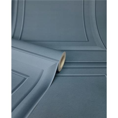 Fine Decor Distinctive Wood Panel Wallpaper FD43681 Blue