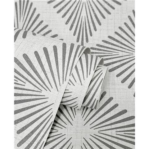 Fine Decor Denver Geo Textured Wallpaper FD43747 Grey