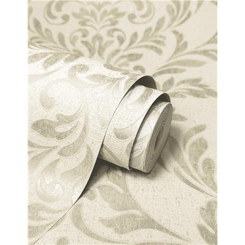 Fine Decor Azara Damask Wallpaper FD43990 Natural