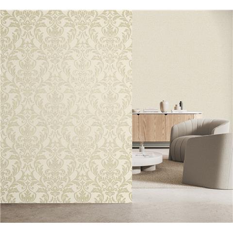 Fine Decor Azara Damask Wallpaper FD43990 Natural