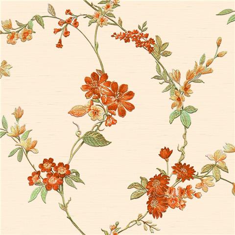 DESIGN ID Fabric Touch WALLPAPER Floral FT221211