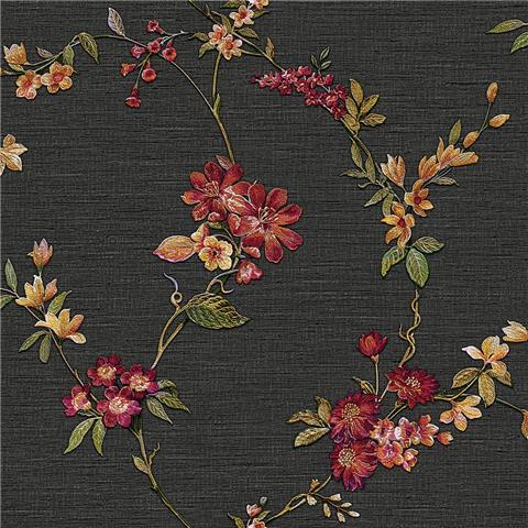 DESIGN ID Fabric Touch WALLPAPER Floral FT221214