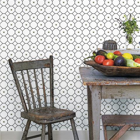 Galerie Just Kitchens Octagon Bee Wallpaper G45406 p19
