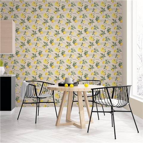 Galerie Just Kitchens Lemons Wallpaper G45410 p22