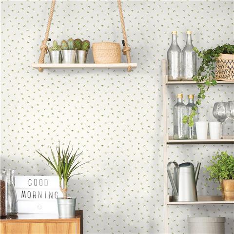 Galerie Just Kitchens Small Sprig Wallpaper G45437 p68