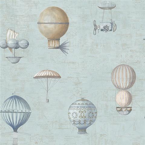 Galerie Nostalgie Wallpaper Air Balloons G56200 P1