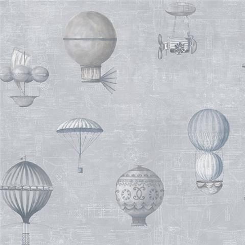 Galerie Nostalgie Wallpaper Air Balloons G56201 P22