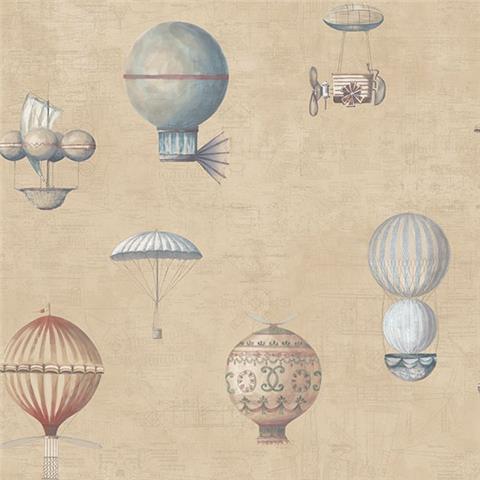 Galerie Nostalgie Wallpaper Air Balloons G56203 P38