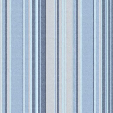 Global Fushion Stripe Wallpaper G56407 Blue