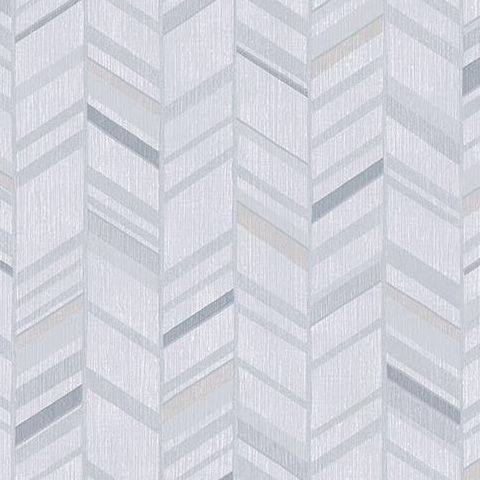 Galerie Special FX Wallpaper-Chevron G67711 Silver
