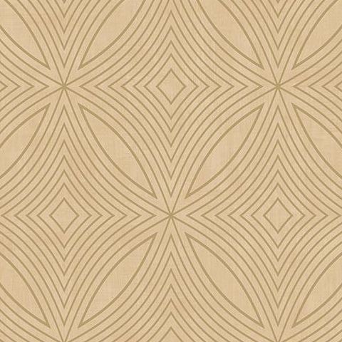 Galerie Special FX Wallpaper-Spirograph  G67730 Gold