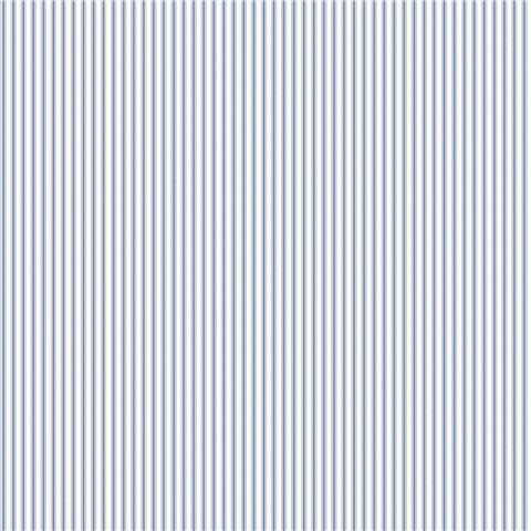 GALERIE MINIATURES 2 WALLPAPER-mini stripe G67927 blue/white