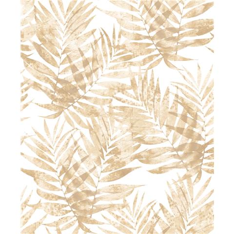 Organic Textures wallpaper palm G67946 caramel