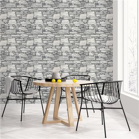 Organic Textures wallpaper stone G67971 grey