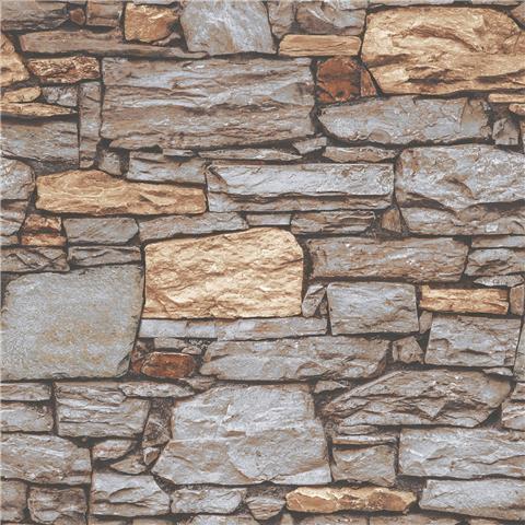 Organic Textures wallpaper stone G67972 grey/gold