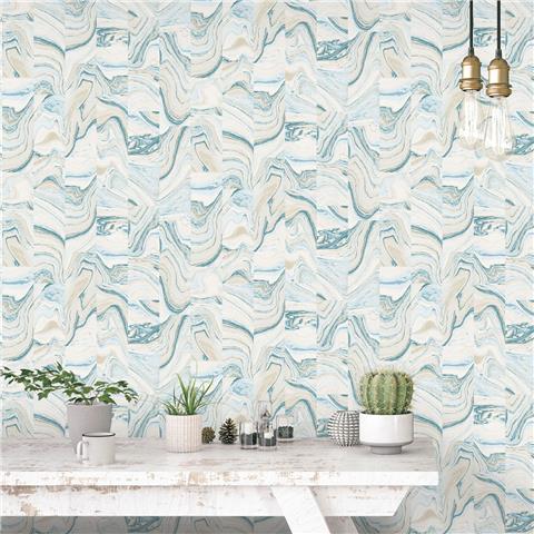 Organic Textures wallpaper marble G67974 blue