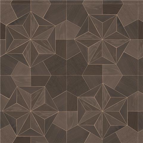 Organic Textures wallpaper geometric G67986 chocolate