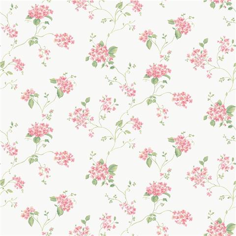Galerie Miniatures 3 Wallpaper-Hydrangea trail G68718 p45
