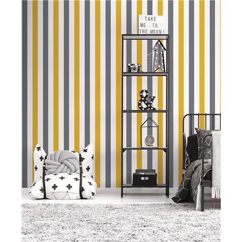 Galerie Kids + Teens Awning Stripe Wallpaper G78551 p54