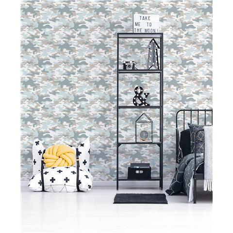 Galerie Kids + Teens Camouflage Wallpaper G78554 p16