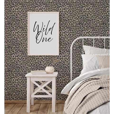 Galerie Kids + Teens Leopard Print Wallpaper G78564 p48