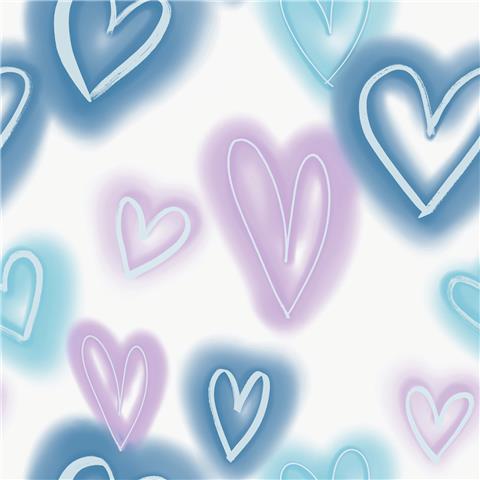 Galerie Kids + Teens Neon Hearts Wallpaper G78576 p5