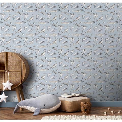 Galerie Kids + Teens Sharks Wallpaper G78591 p15