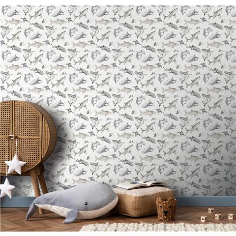 Galerie Kids + Teens Sharks Wallpaper G78593 p17