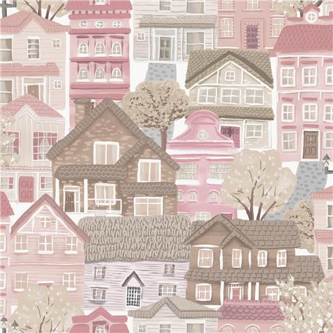 Galerie Kids + Teens Whimsical Houses Wallpaper G78602 p42