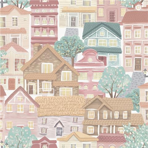 Galerie Kids + Teens Whimsical Houses Wallpaper G78603 p64